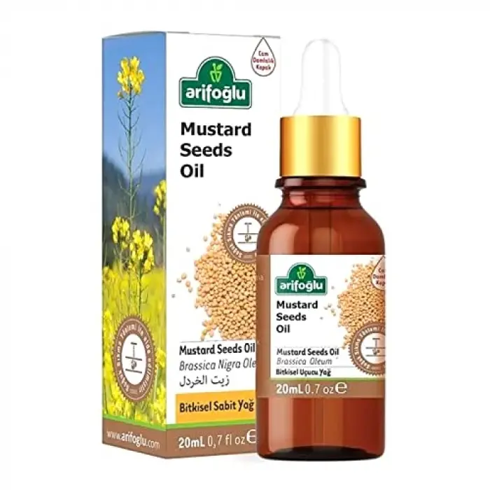 Doğal formüllü hardal yağı 20 ml