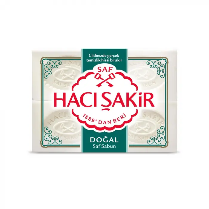 Doğal Geleneksel Beyaz Sabun 4 x 200 g