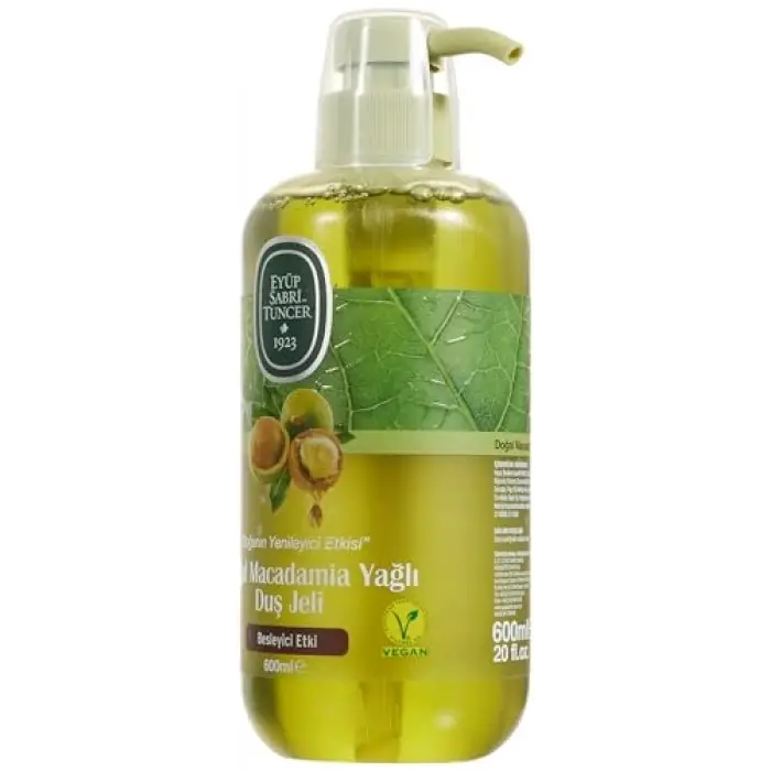 Doğal Macadamia Yağlı Duş Jeli (600 Ml)