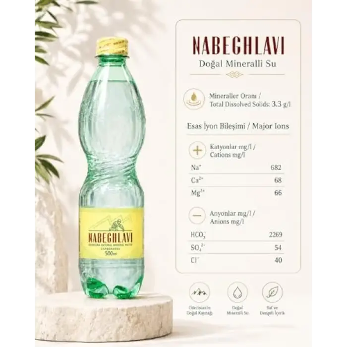 Doğal Mineralli Su 500 Ml x 12