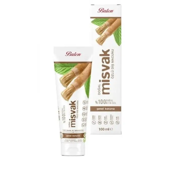 Doğal Misvak Özlü Diş Macunu, 100 ml