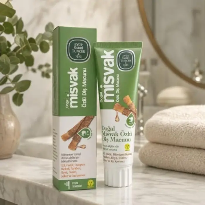 Doğal Misvak Özlü Diş Macunu, 75 ml