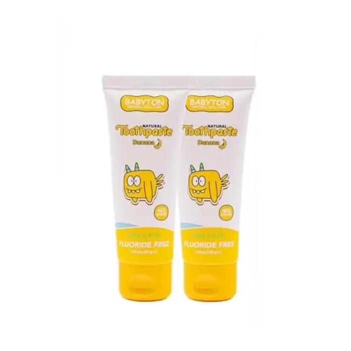 Doğal Muzlu Diş Macunu 2li Set 50 g