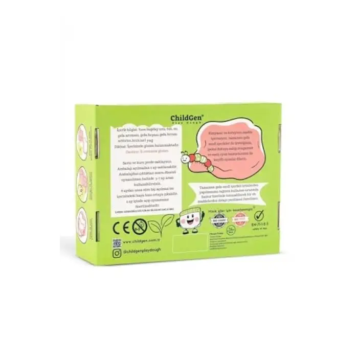 Doğal Oyun Hamurları Premıum Kutu Set - Çiftlik