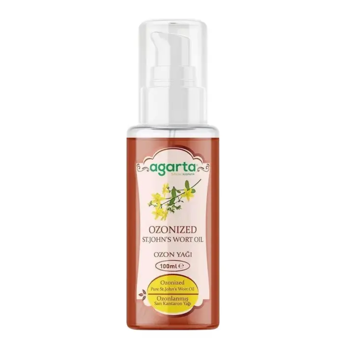 Doğal Ozonlanmış Sarı Kantaron Yağı 100 ml