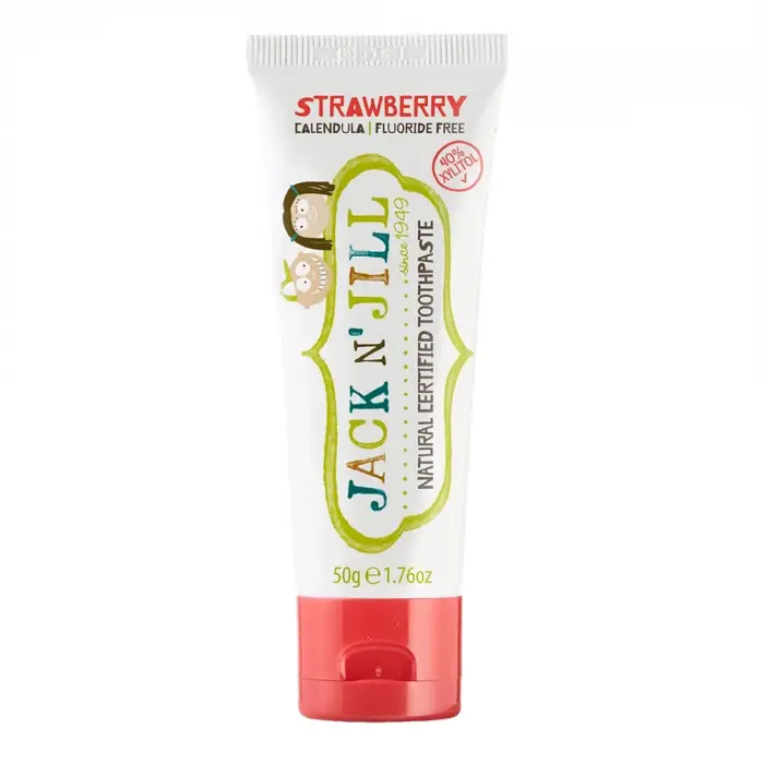 Doğal Sertifikalı Çilek Aromalı Diş Macunu - 50g