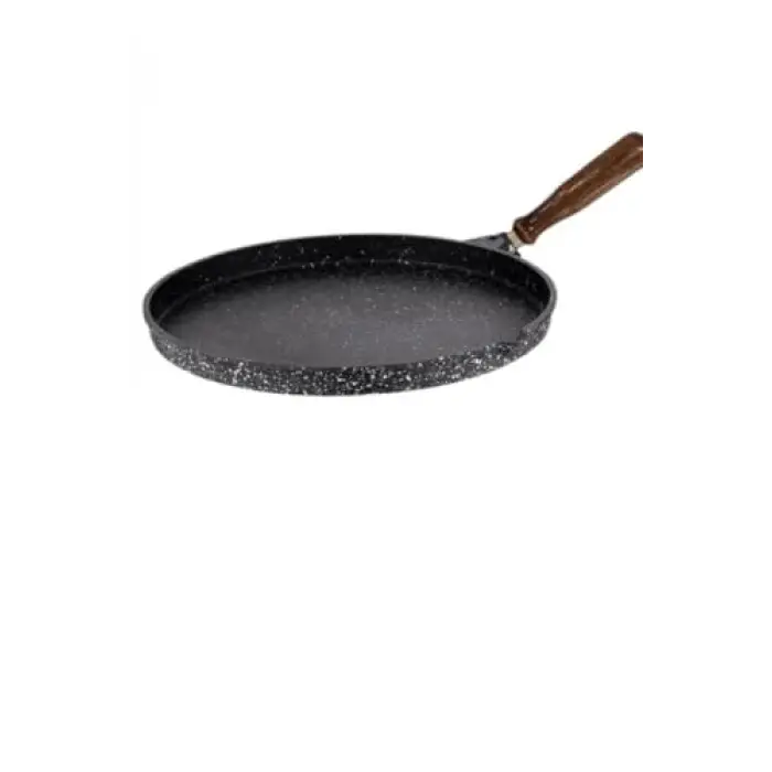 Döküm Granit Balık Tavası kapaklı 2 parça 36 Cm