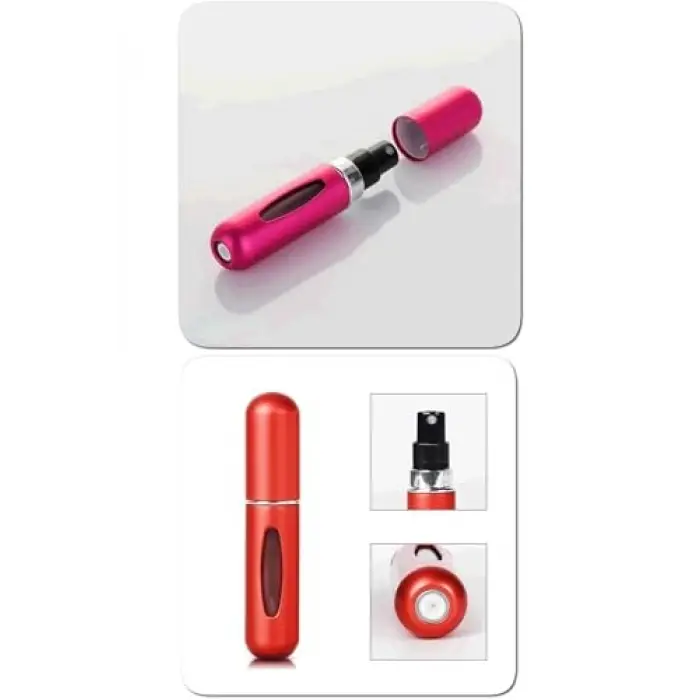Doldurulabilir Mini Parfüm Şişesi 5 Ml - Cep Parfüm Şişesi