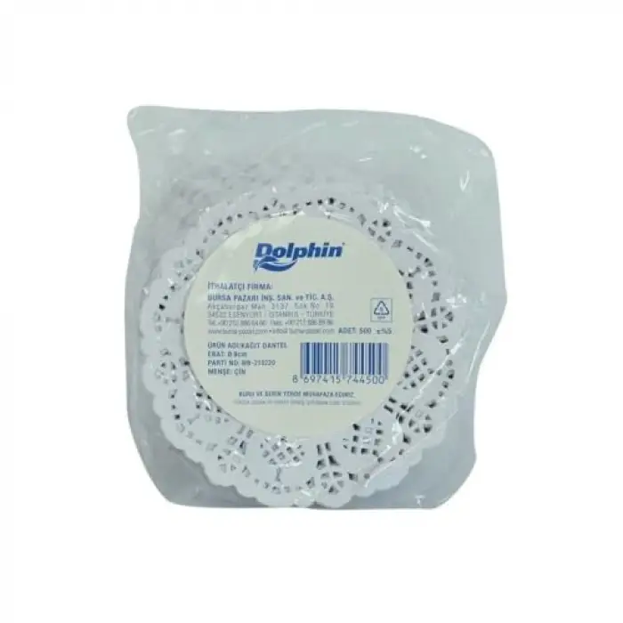 Dolphin Dantel Kağıt 9cm 500 Adet