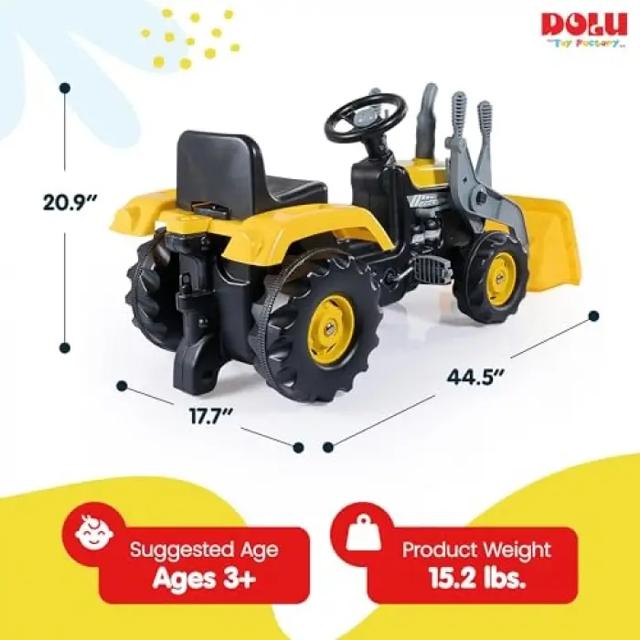 Dolu Kepçeli Traktör Pedallı 8051