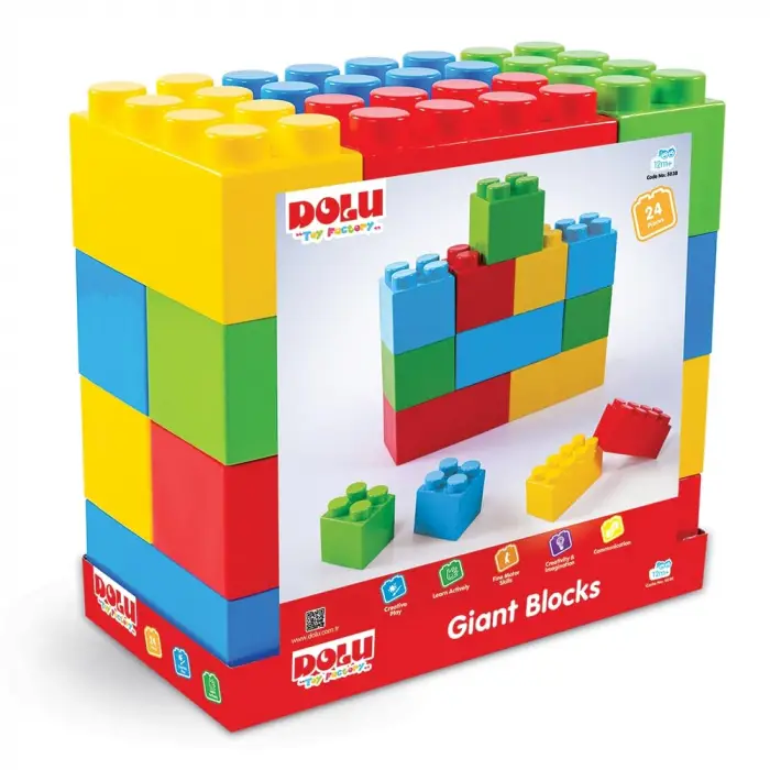Dolu Xl Blocks 24 Parça 5038