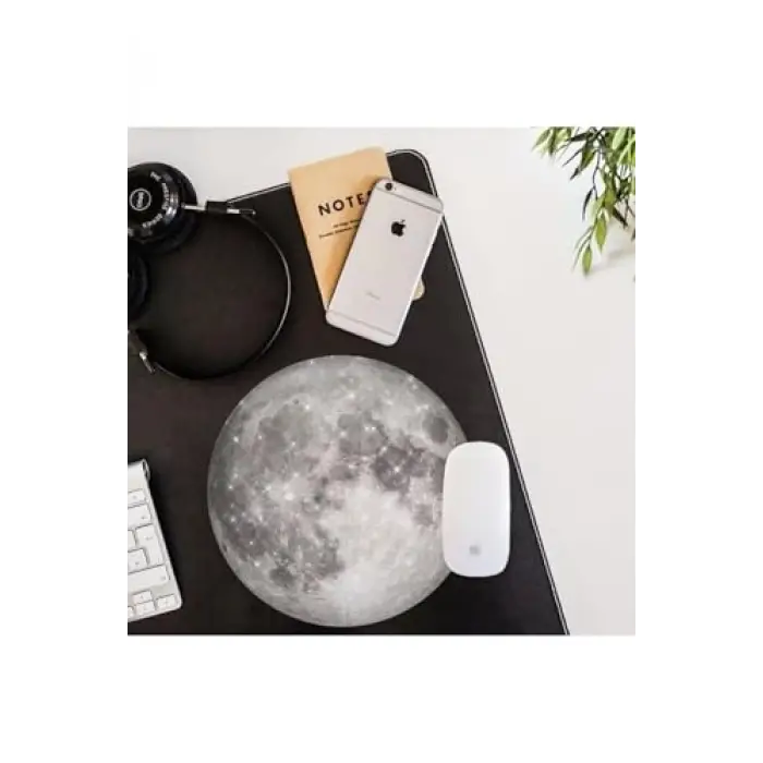 Dolunay Tasarımlı Hediye Mousepad - Mouse Pad - Fare Altlığı