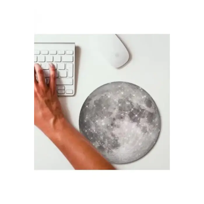 Dolunay Tasarımlı Hediye Mousepad - Mouse Pad - Fare Altlığı