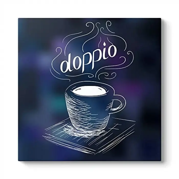Doppio Kahve Tablosu 30 x 30