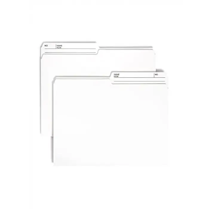 dosya Klasör, Letter, 1/2-Cut, 2 Wendbare Tab, gri, kutu başına 100 (10363)