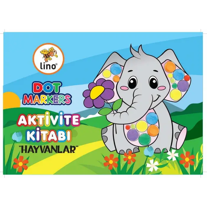 Dot Markers Boyama Kitabı Hayvanlar