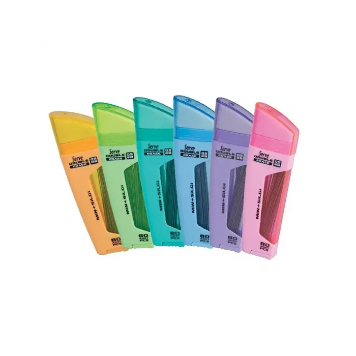Double Erase Min-Silgi 0.7 mm Uç Elma Yeşili