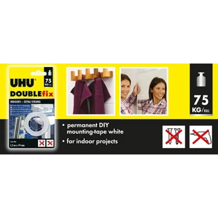 Doublefix Güçlü Çift Trf. Montaj Bantı