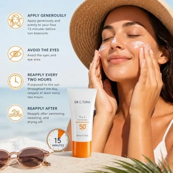 DR C Tuna Sun Face Cream (50 ml)