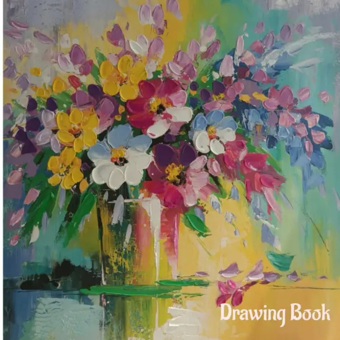 Drawing book for Kids 30 plain pages, (8.5 x 8.5 inch)