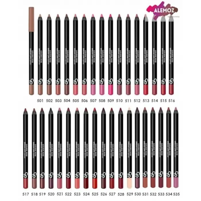 Dream Lips Lipliner No: 518 - Mat Bitişli Yumuşak Dudak Kalemi
