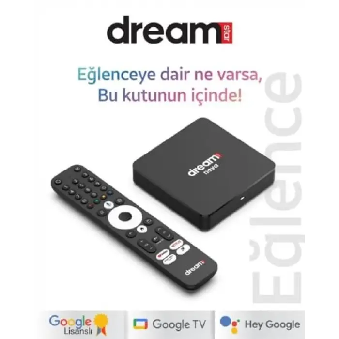 Dreamstar Nova Android Tv Box 2gb Ram 32GB Hafıza Google Lisanslı