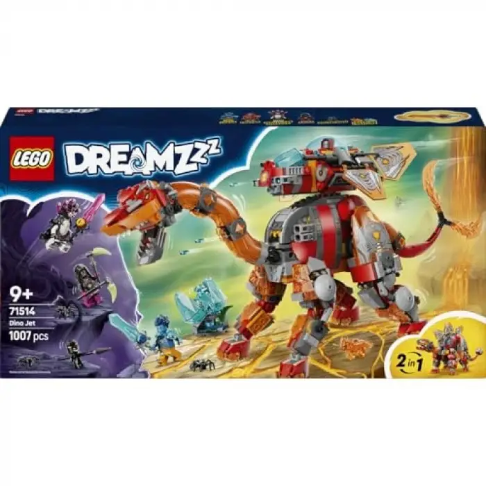 DREAMZzz Dinozor Jet 71514 Yapım Seti