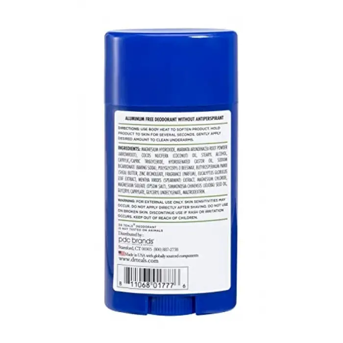 Dr.Teals Okaliptüs Alüminyum İçermeyen Stick Deodorant 75GR