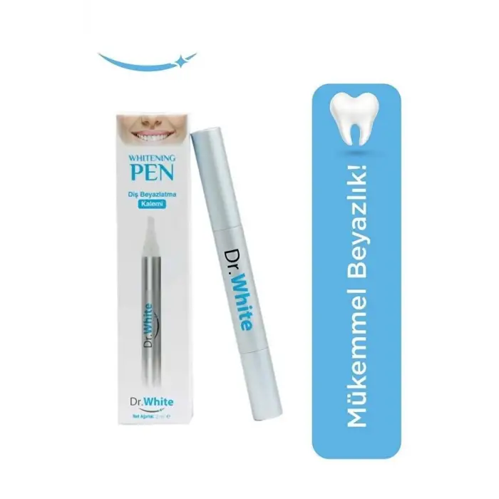 Dr.White Diş Beyazlatma Kalemi 2ml Gümüş (Aromasız)