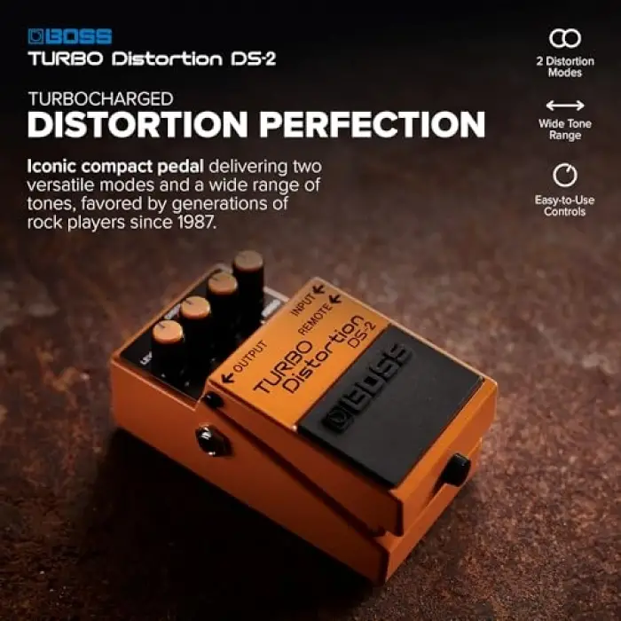 DS-2 Turbo Distortion Compact Pedal