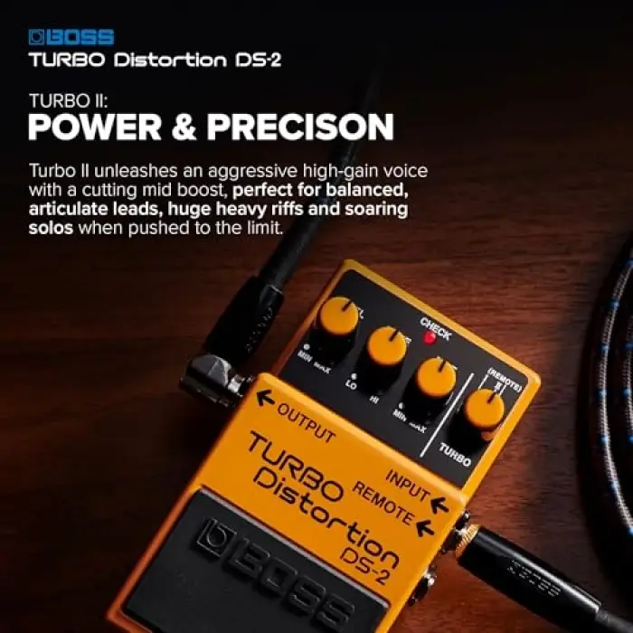 DS-2 Turbo Distortion Compact Pedal