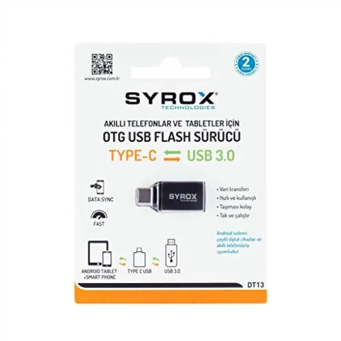 DT13 USB Giriş Type-C Çıkış OTG