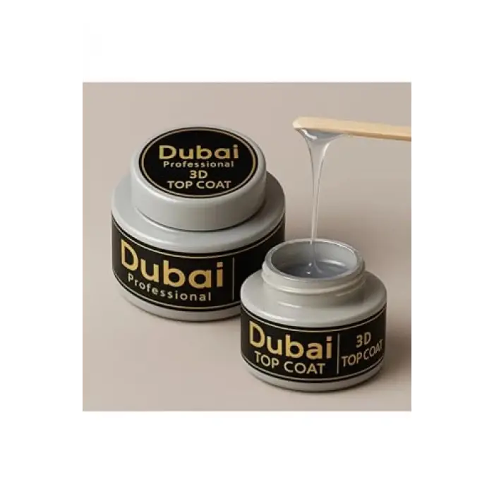 Dubai 3D Top Coat Şeffaf, 15 g
