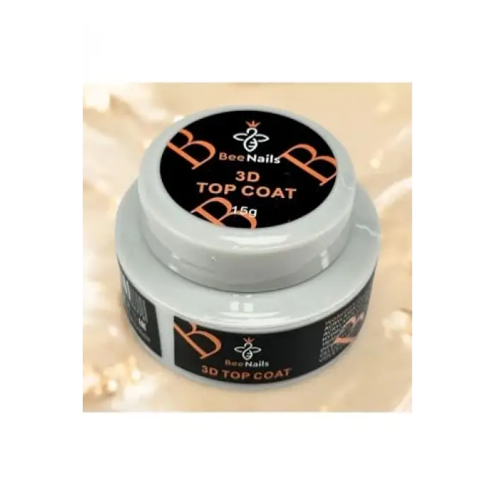 Dubai 3D Top Coat Şeffaf, 15 g