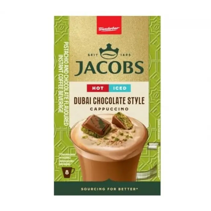 Dubai Chocolate Style Cappuccino