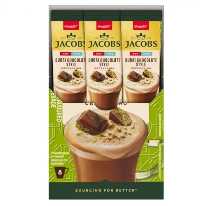 Dubai Chocolate Style Cappuccino