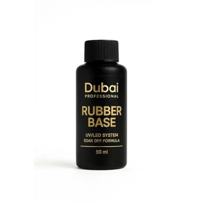 Dubai Professional Rubber Base ve Top Coat Beyaz, 50 ml