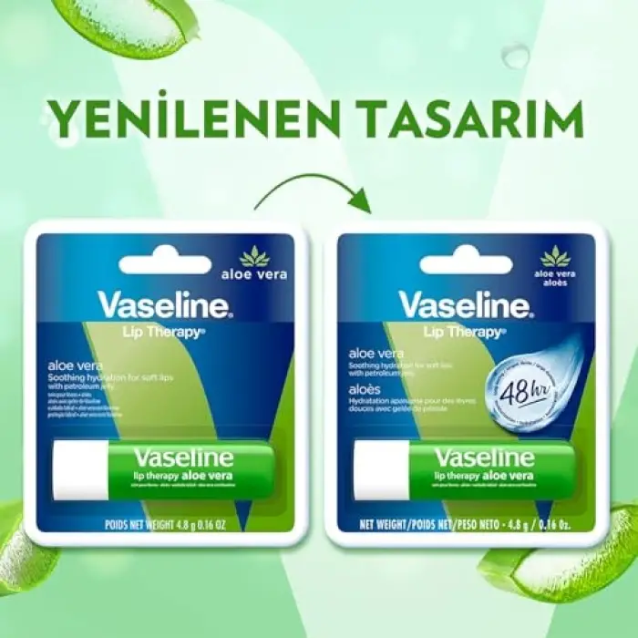 Dudak Bakım Kremi Aloe Vera 4.8 g