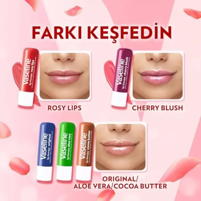 Dudak Bakım Kremi Rosy Lips 4.8 g
