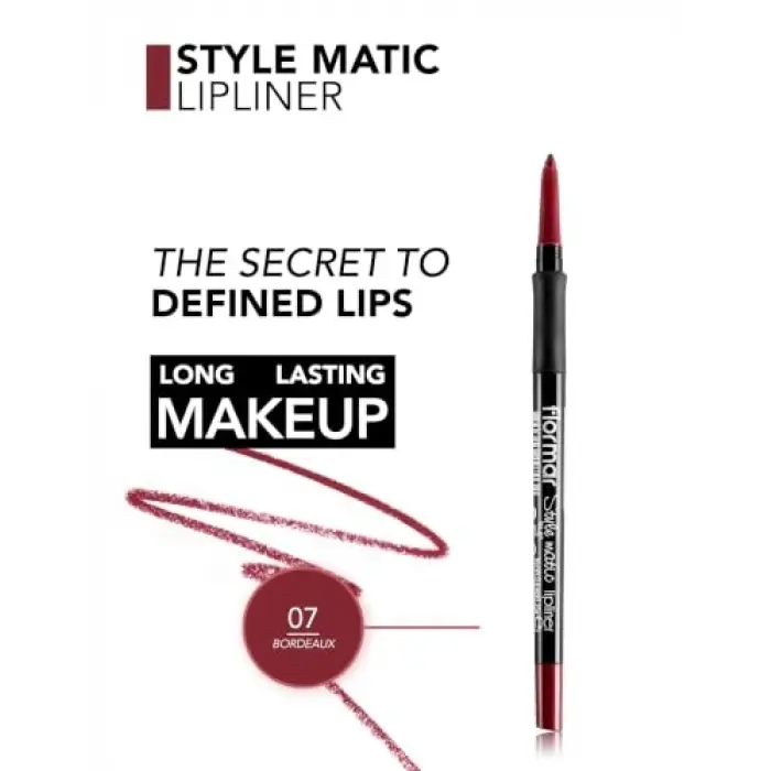 Dudak Kalemi, Stylematic Mat Bitişli & Suya Dayanıklı Asansörlü