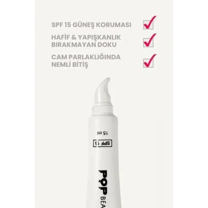 Dudak Nemlendiricisi, Lip Gloss, 15 Spf Popdudak1