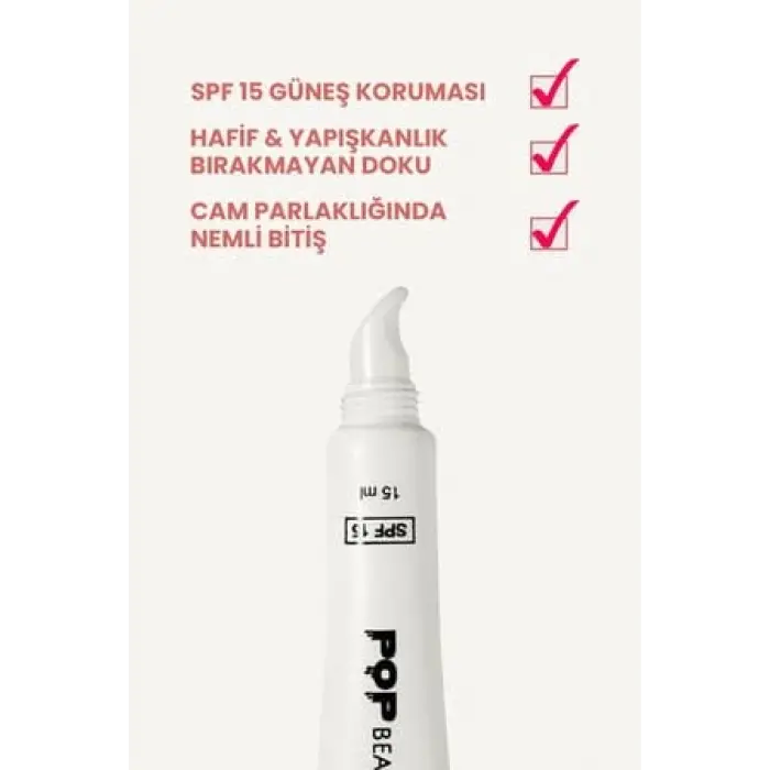Dudak Nemlendiricisi, Lip Gloss, 15 Spf Popdudak2