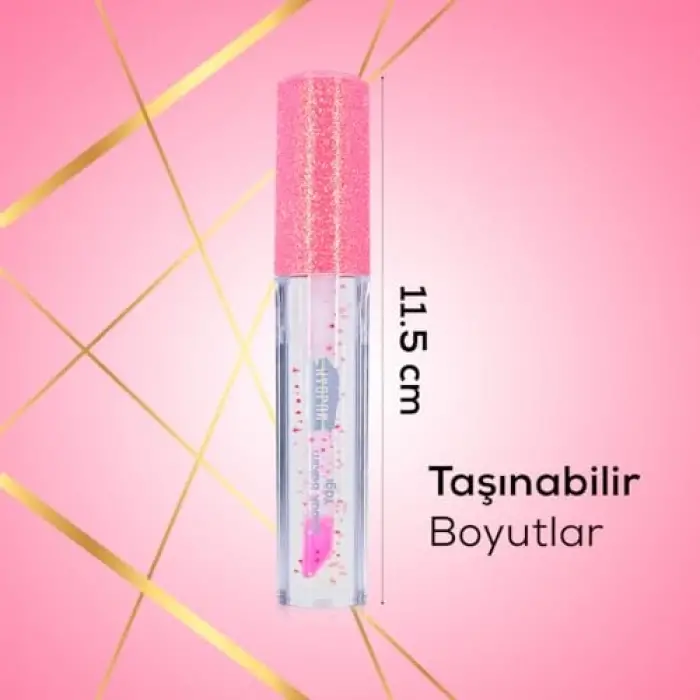 Dudak Şekilli Bakım Yağı ve Parlatıcı