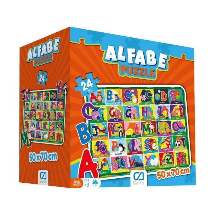 Dünyamiz Eğitici Puzzle