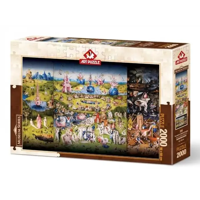 Dünyevi Zevkler Bahçesi, Hieronymus Bosch 2000 Parça Puzzle
