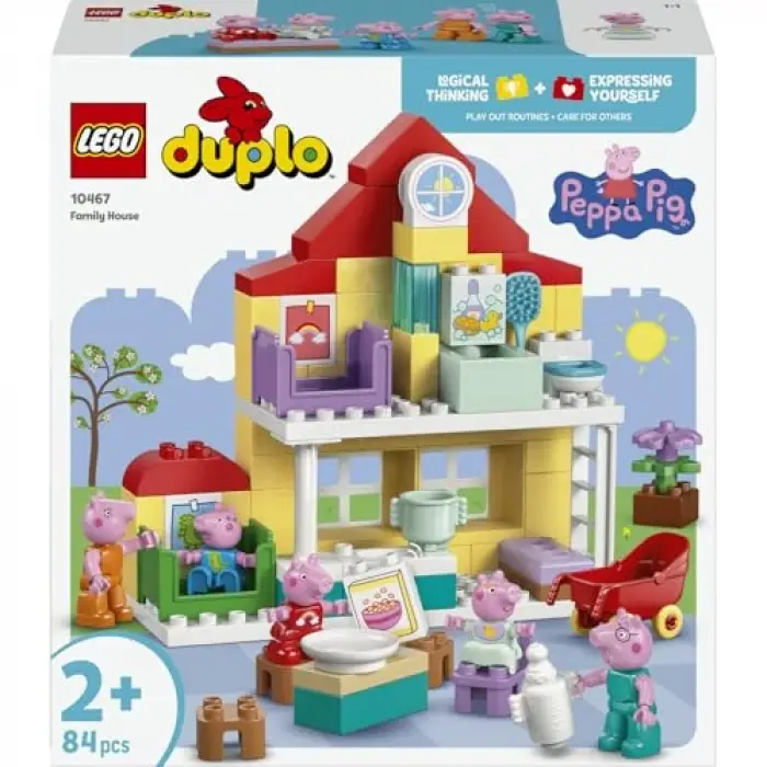 Duplo Peppa Pig Aile Evi 10467 Yapım Seti