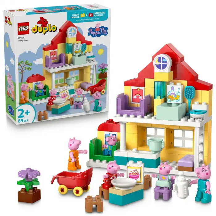 Duplo Peppa Pig Aile Evi 10467 Yapım Seti