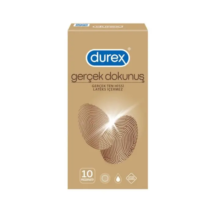 Durex Gerçek Dokunuş 10lu Prezervatif