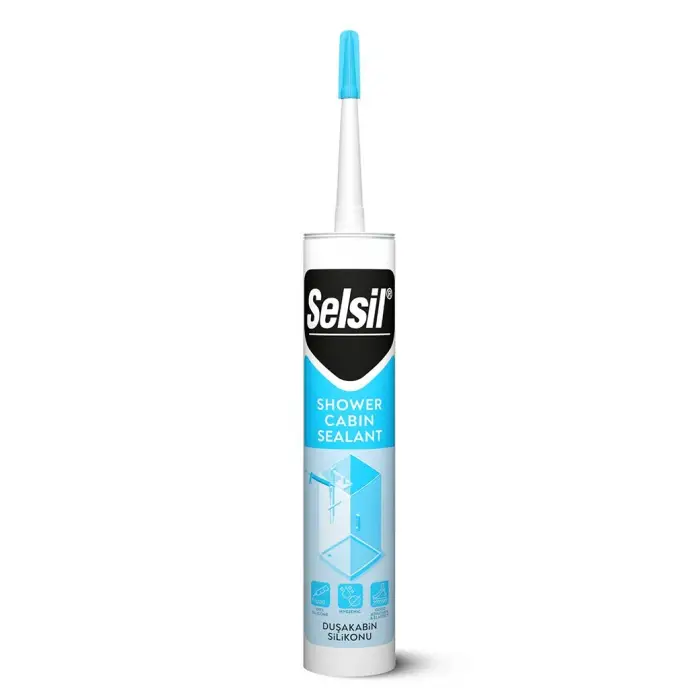 Duşakabin Silikonu, 310 Ml, Beyaz