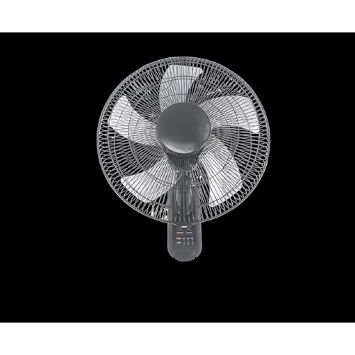 Duvar Vantilatörü Kumandalı Siyah 50 Watt